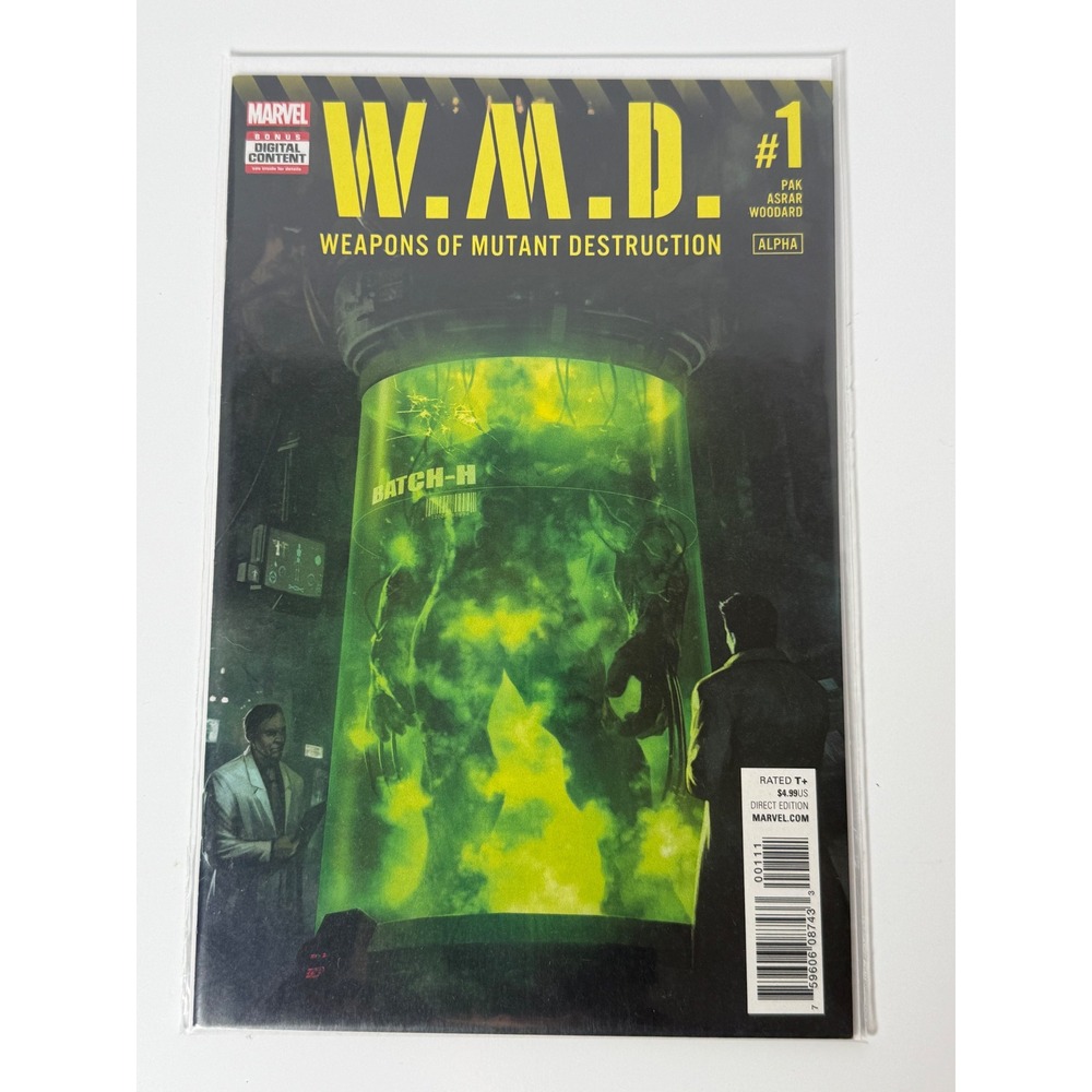 Marvel Weapons of Mutant Destruction Alpha 1 W.M.D. Hulk Wolverine Greg Pak 2017